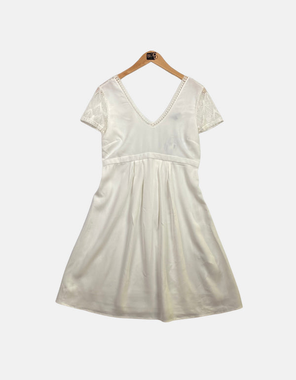 White lase dress FM